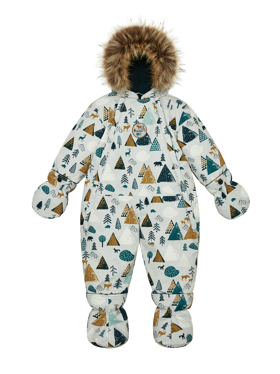 Комбинезон GUSTI GW6BZ238-GREY WOODLAND - фото 1