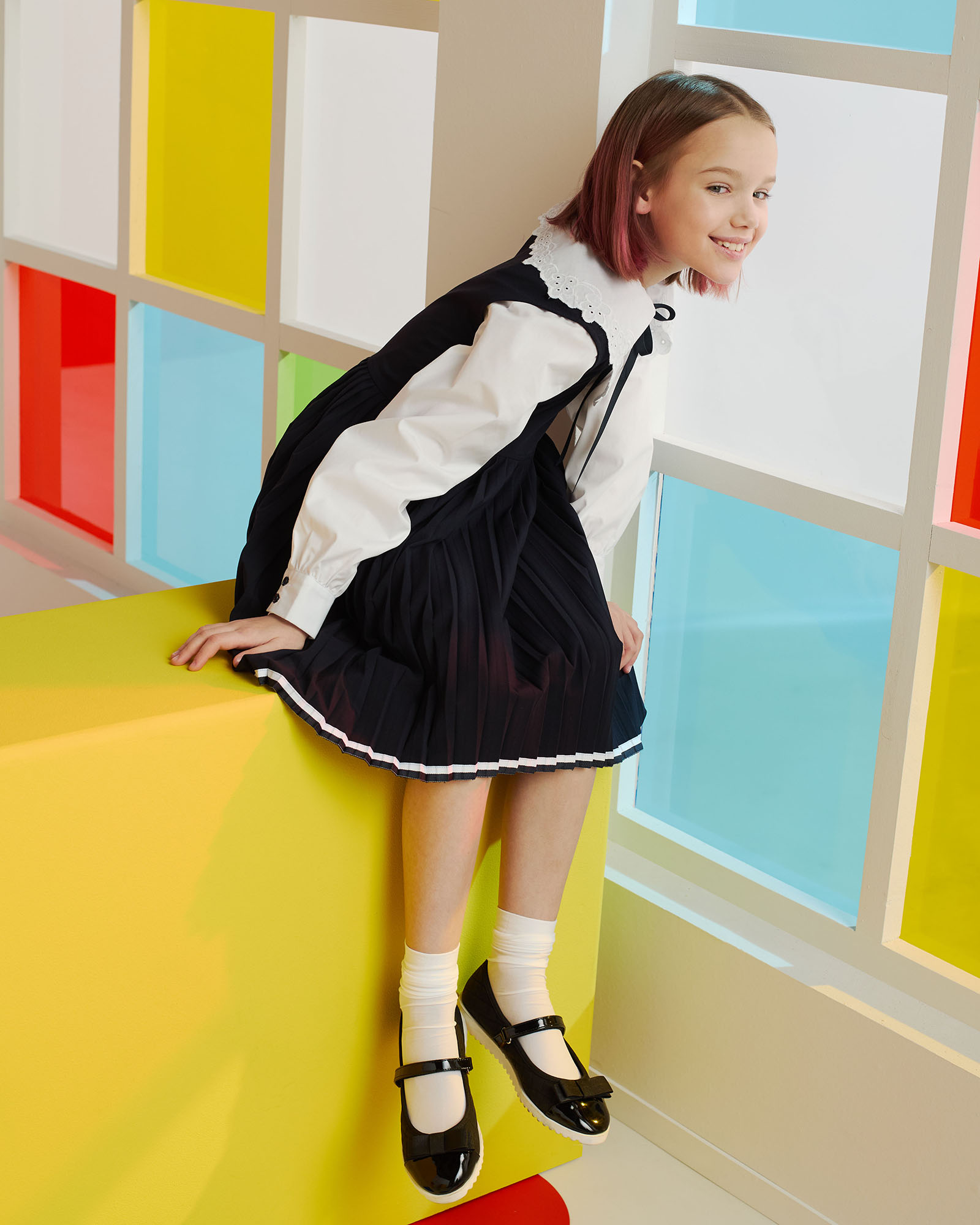 Сарафан Futurino School B24FS2-GR13tg-D6 - фото 8