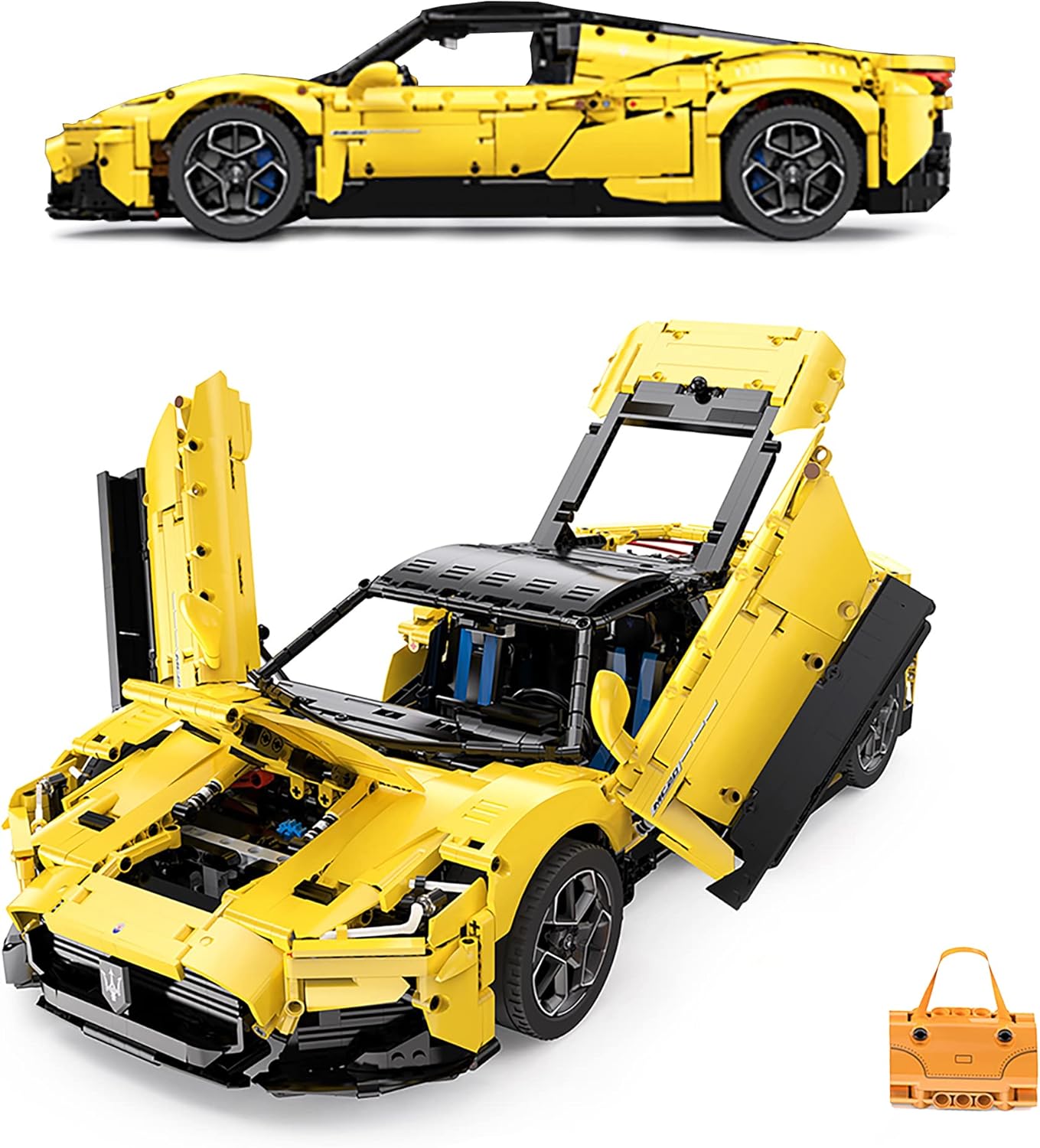 Конструктор Rastar Maserati MC20 3300 дет. - фото 1