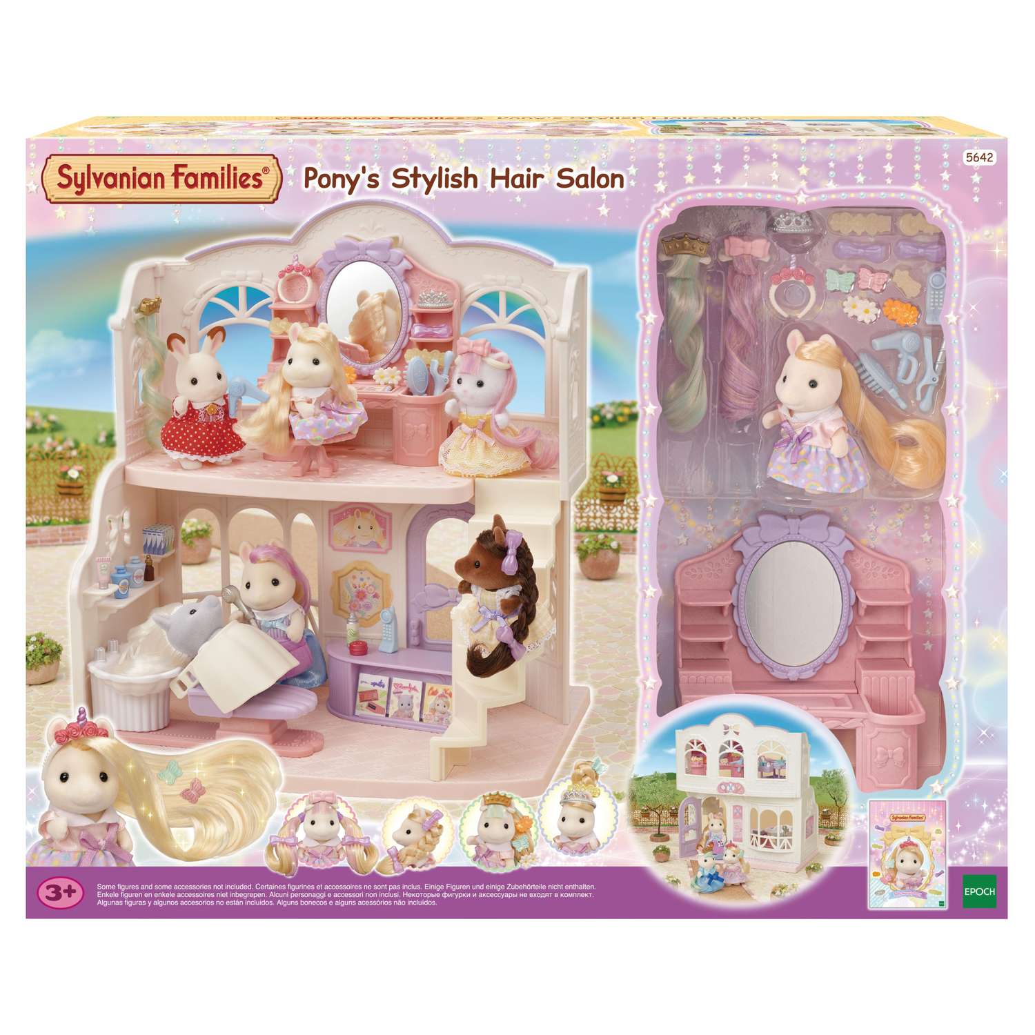 Игровой набор Sylvanian Families Салон красоты Пони - фото 38