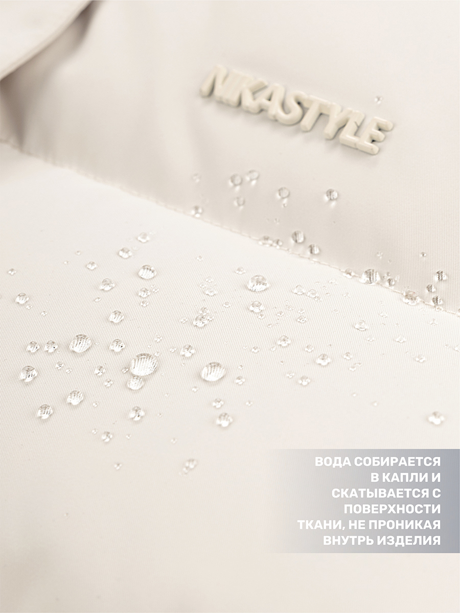 Пальто NIKASTYLE 6з9424 молоко - фото 14