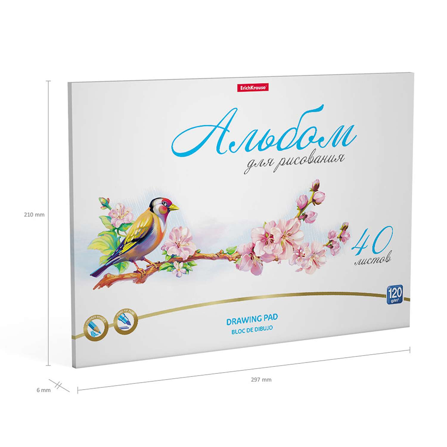 Альбом ErichKrause А4 40 лист. - фото 4