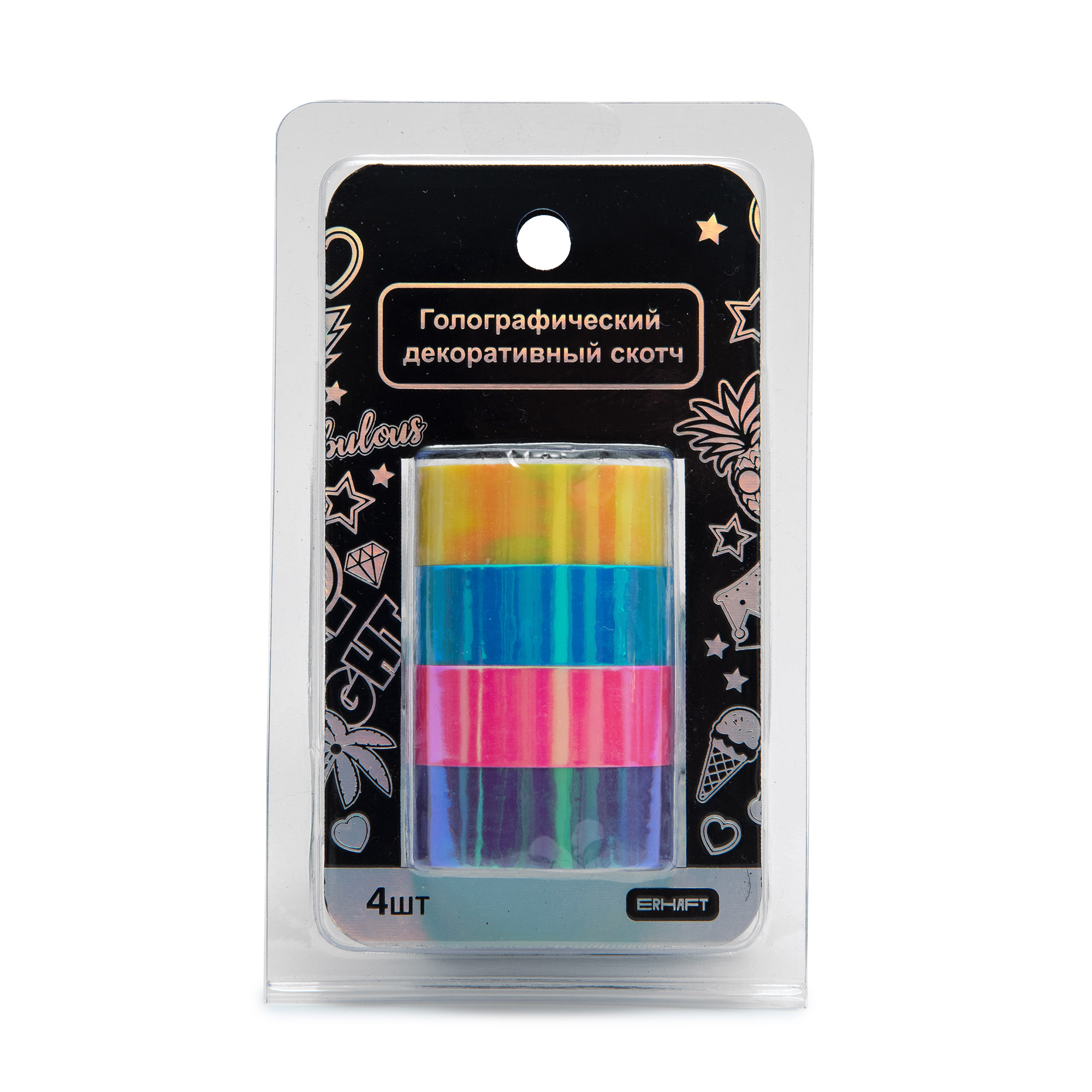 Узкий скотч Erhaft цветной - фото 1