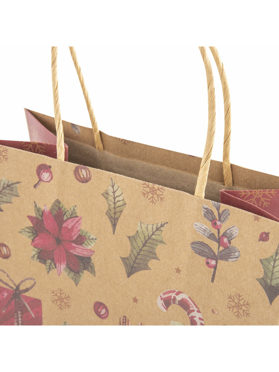 Пакет новогодний подарочный Золотая сказка набор 10 штук Новогодние Штучки - фото 6