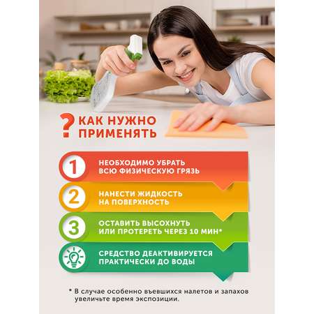Дезинфицирующее средство Bioneat для обработки и устранения запахов Кошки 500 мл