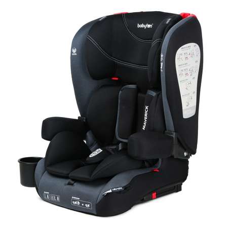 Автокресло Babyton Maverick Black Isofix 1/2/3 (9-36 кг)