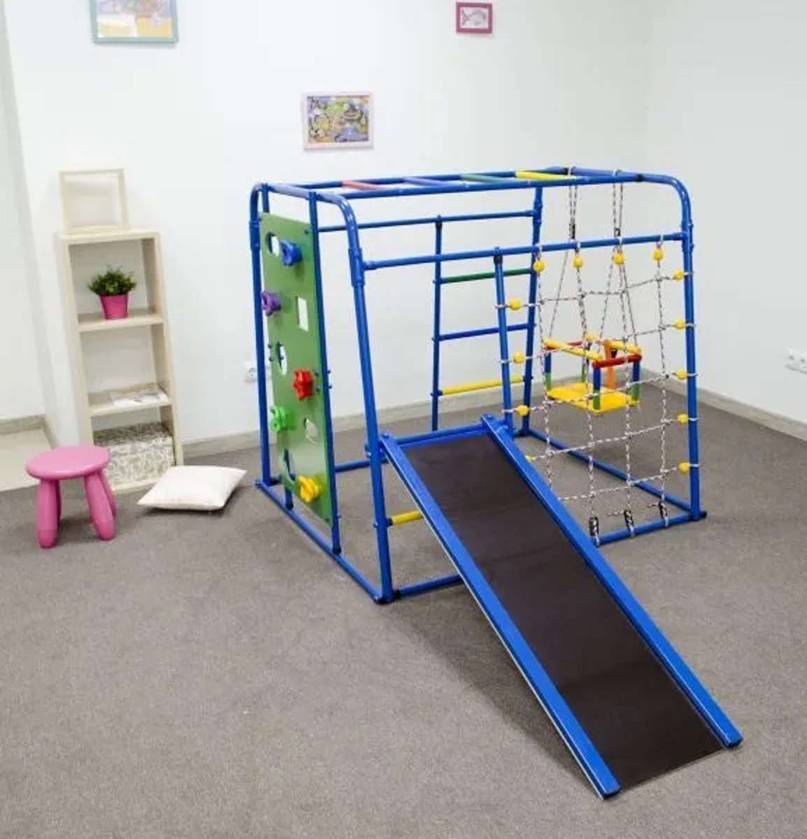 Спортивный комплекс Формула здоровья KMS sport Start baby 2 Плюс синий/радуга - фото 2