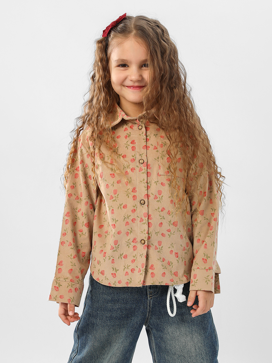 Рубашка Соль и Перец SP1511/бежевый - фото 10