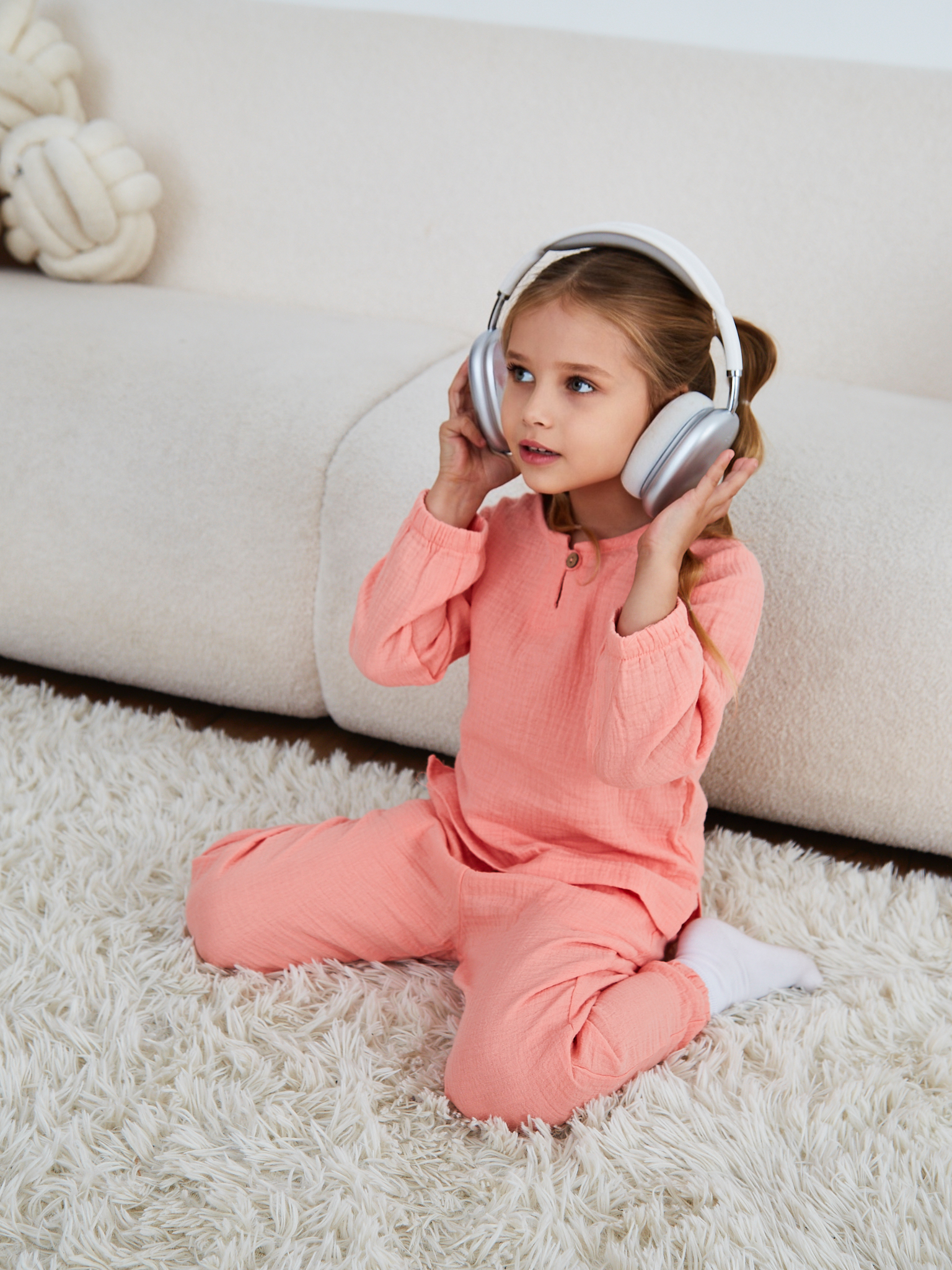 Костюм MOUN Костюм_муслин_персик - фото 20