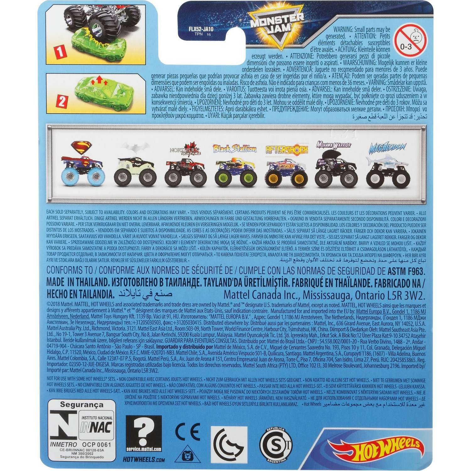 Автомобиль Hot Wheels 1:64 черный 21572 - фото 3
