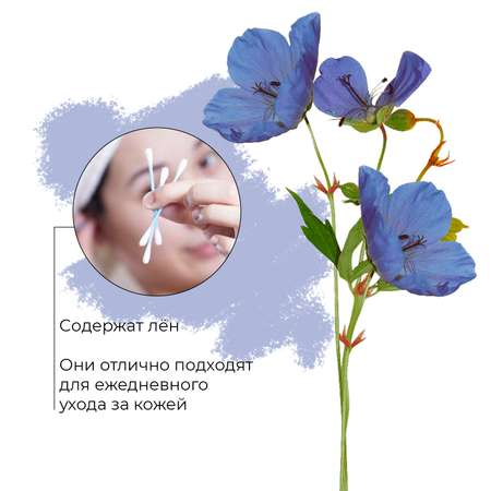 Ватные палочки Cleanic 200 шт.