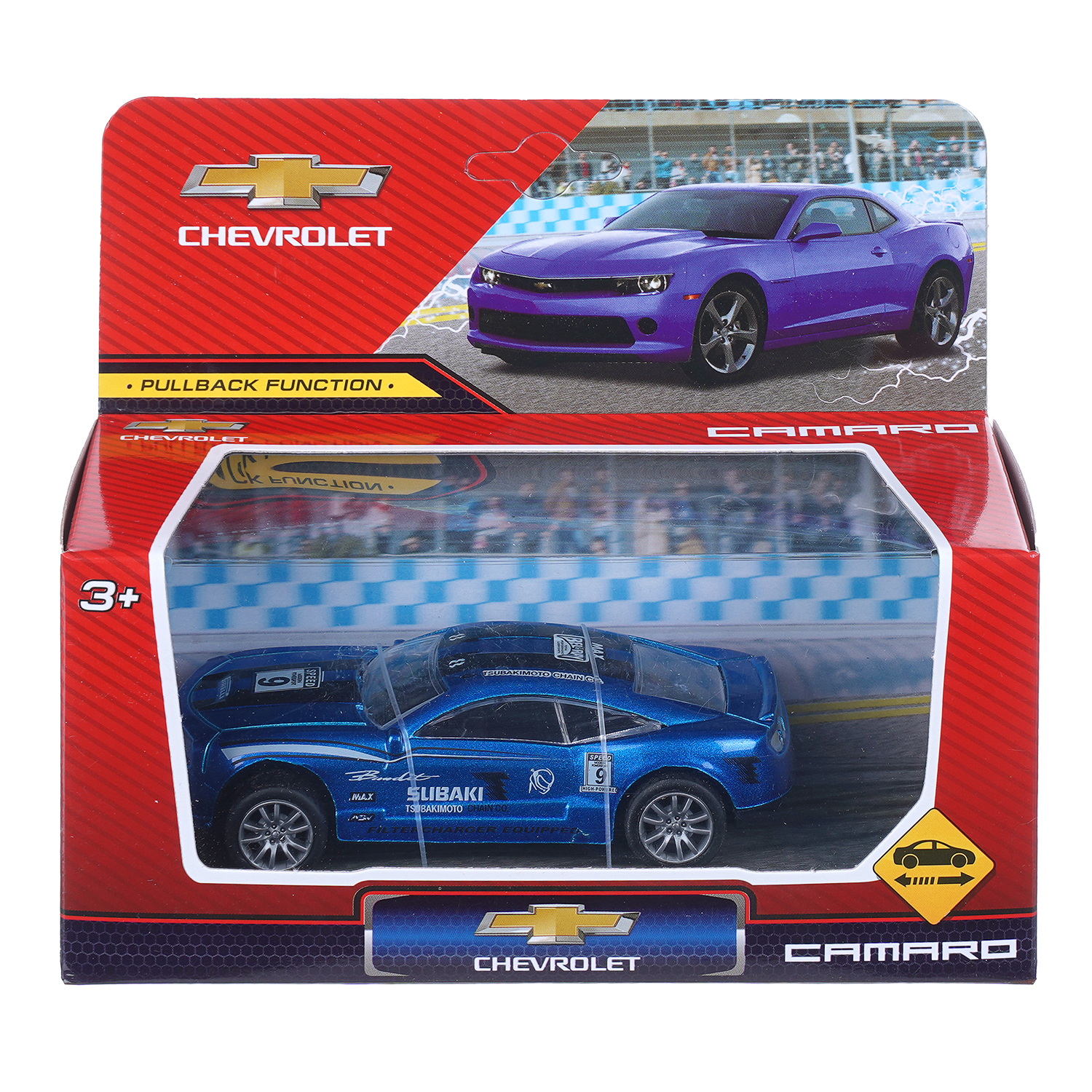 Автомобиль Huada Toys Chevrolet Сamaro 412649 - фото 7