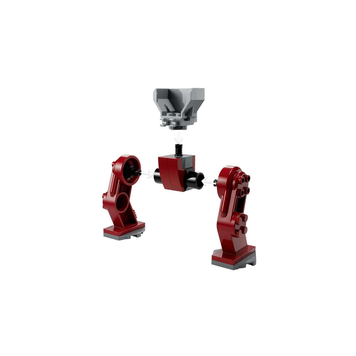 Конструктор LEGO Marvel Super Heroes Iron Man Hulkbuster vs Thanos 66 дет. - фото 10