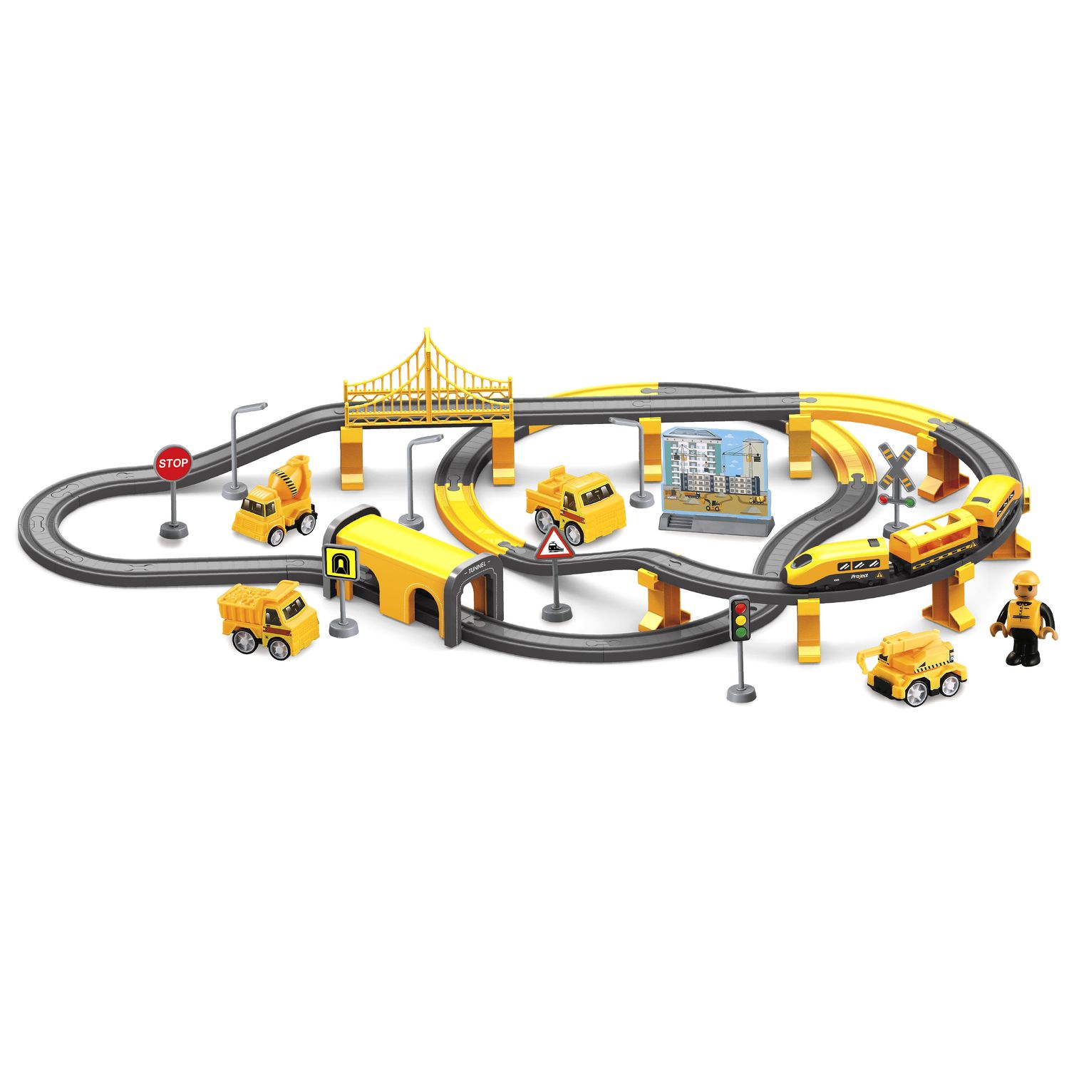 Набор железнодорожный 1TOY Т20836 - фото 1