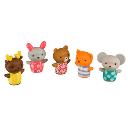 Набор игрушек на пальцы Happy Baby Little Friends 5шт 32024