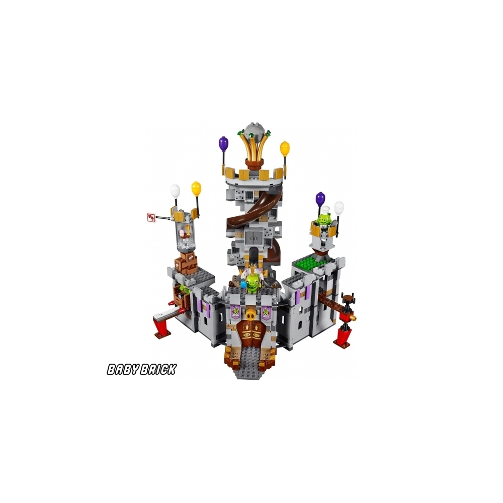 Конструктор LEGO AngryBirds Замок короля свинок 75826 478 дет. - фото 4