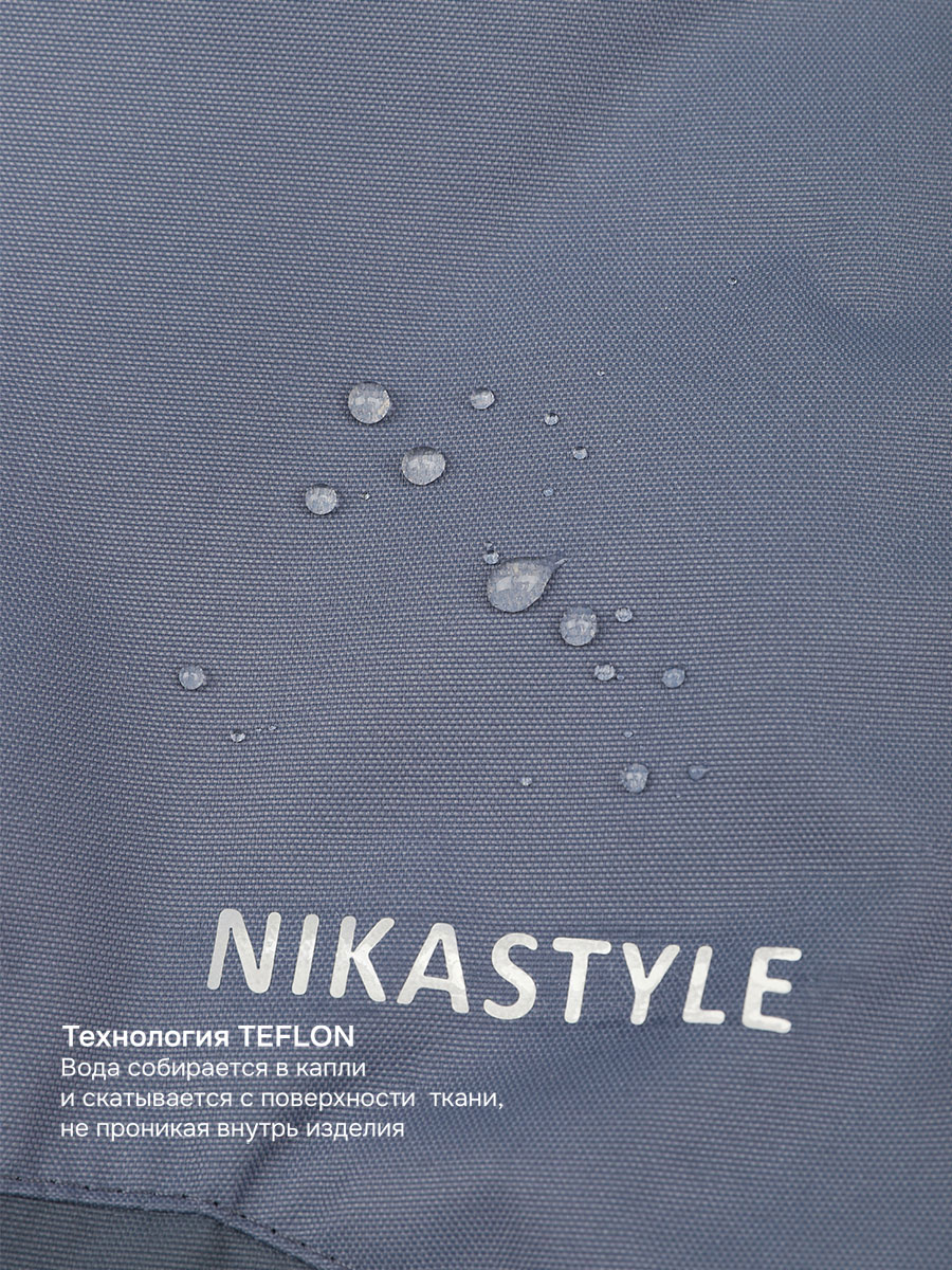 Брюки NIKASTYLE 2з4924 серый - фото 8