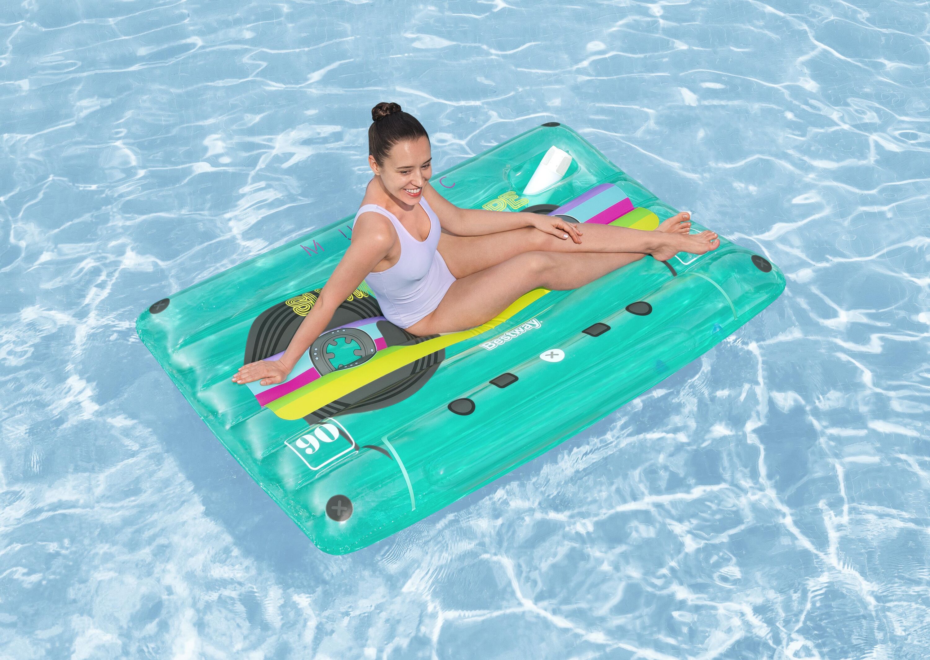 Матрас для плавания Bestway касета для магнитофона 43649 - фото 4
