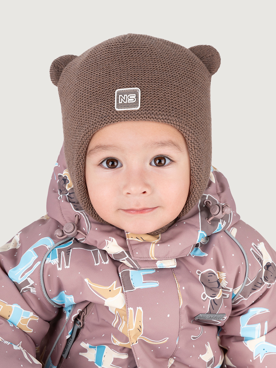 Шапка NIKASTYLE 11з15125 кофе - фото 1