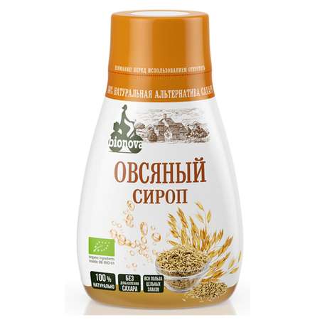 Сироп Bionova Органический овсяный 230г