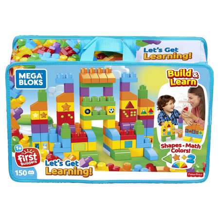 Конструктор Mega Bloks Набор обучающих блоков блочный