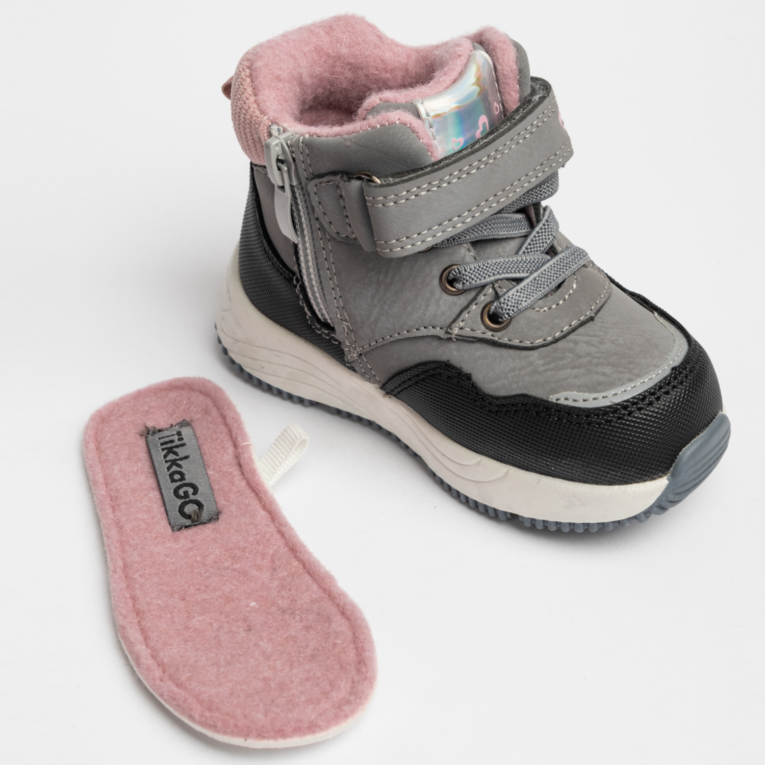 Ботинки TikkaGo 5A04_77252-1_grey-pink - фото 11