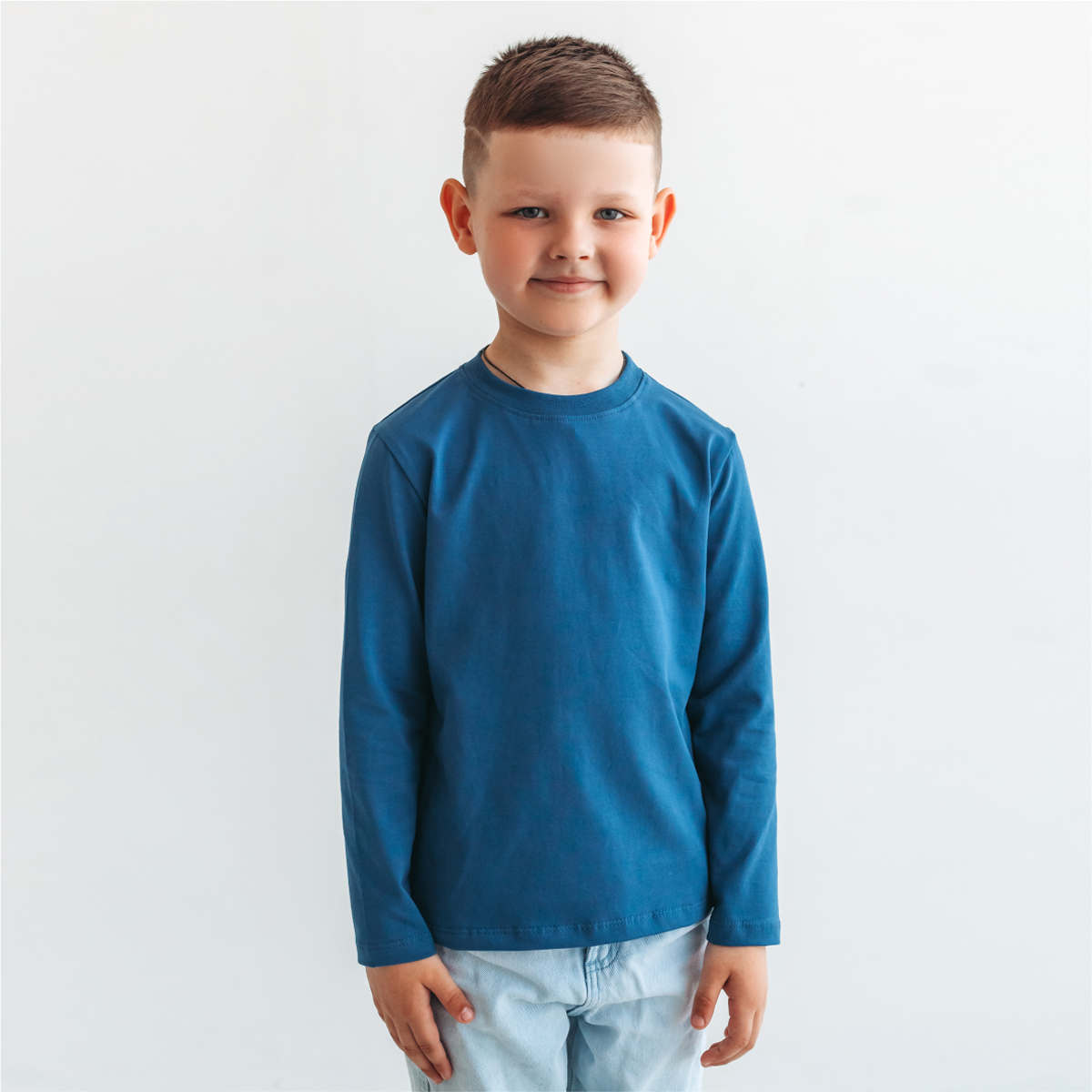 Лонгслив BeeBoo long_rasp_DM_indigo - фото 1