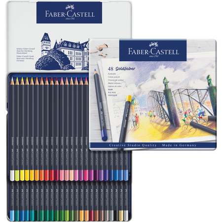 Карандаши цветные Faber Castell 48 шт.