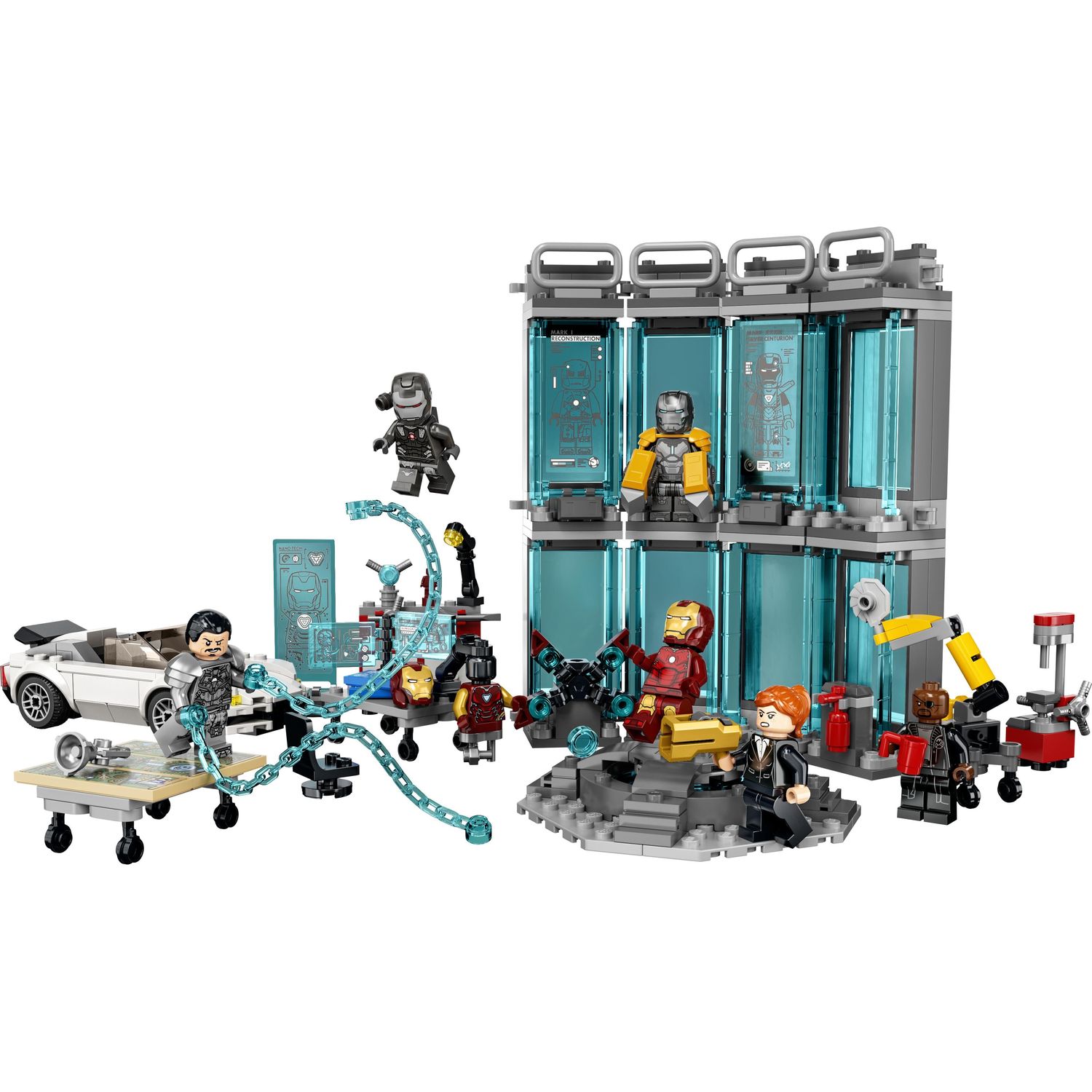 Конструктор LEGO Marvel Super Heroes Iron Man Armory 496 дет. - фото 2