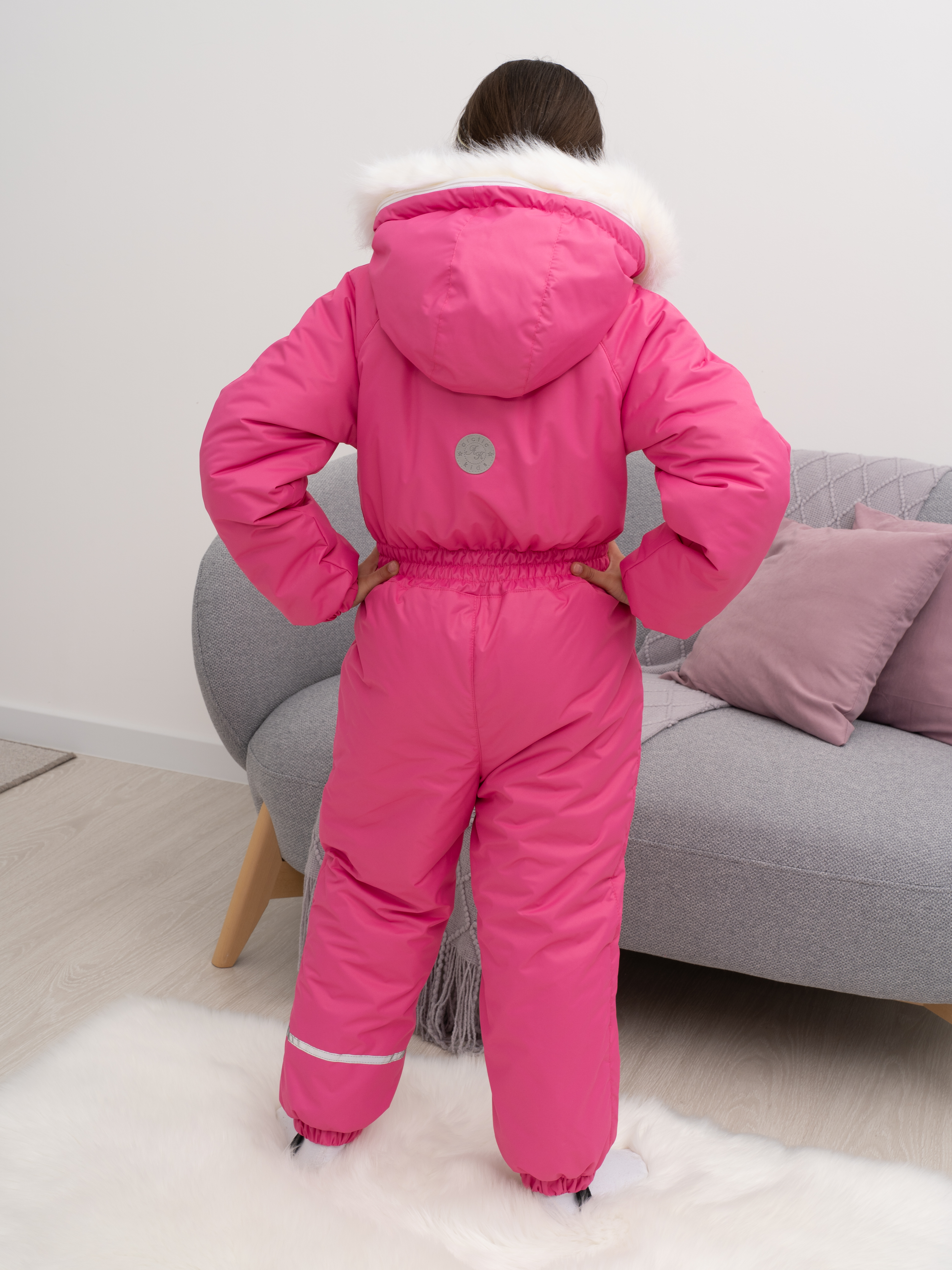 Комбинезон Arctic kids 30-019/1 розовый - фото 17