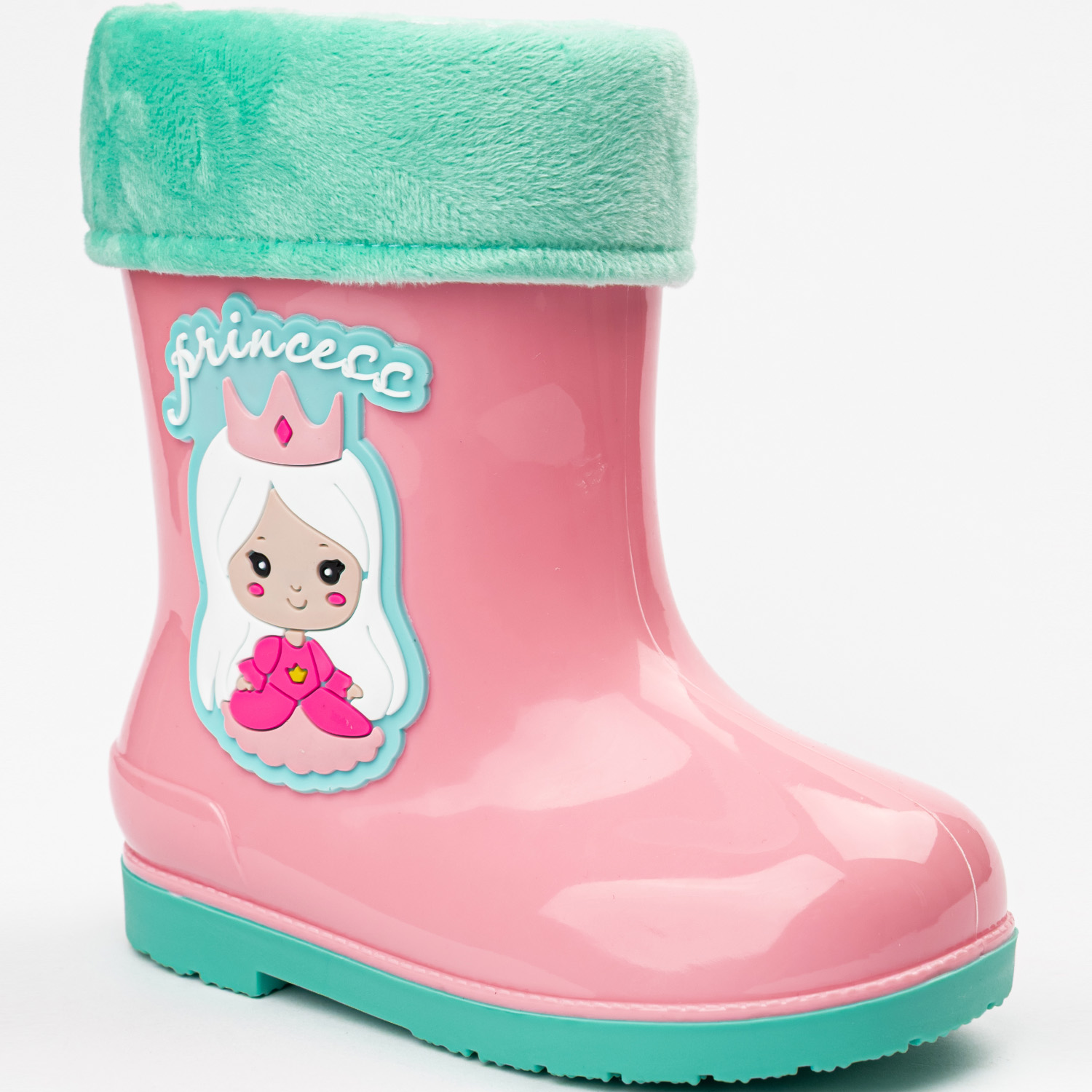 Резиновые сапоги TikkaGo 7B04_2025-04_pink-biruza - фото 5