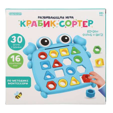 Игрушка Игроленд сортер по методике Монтессори