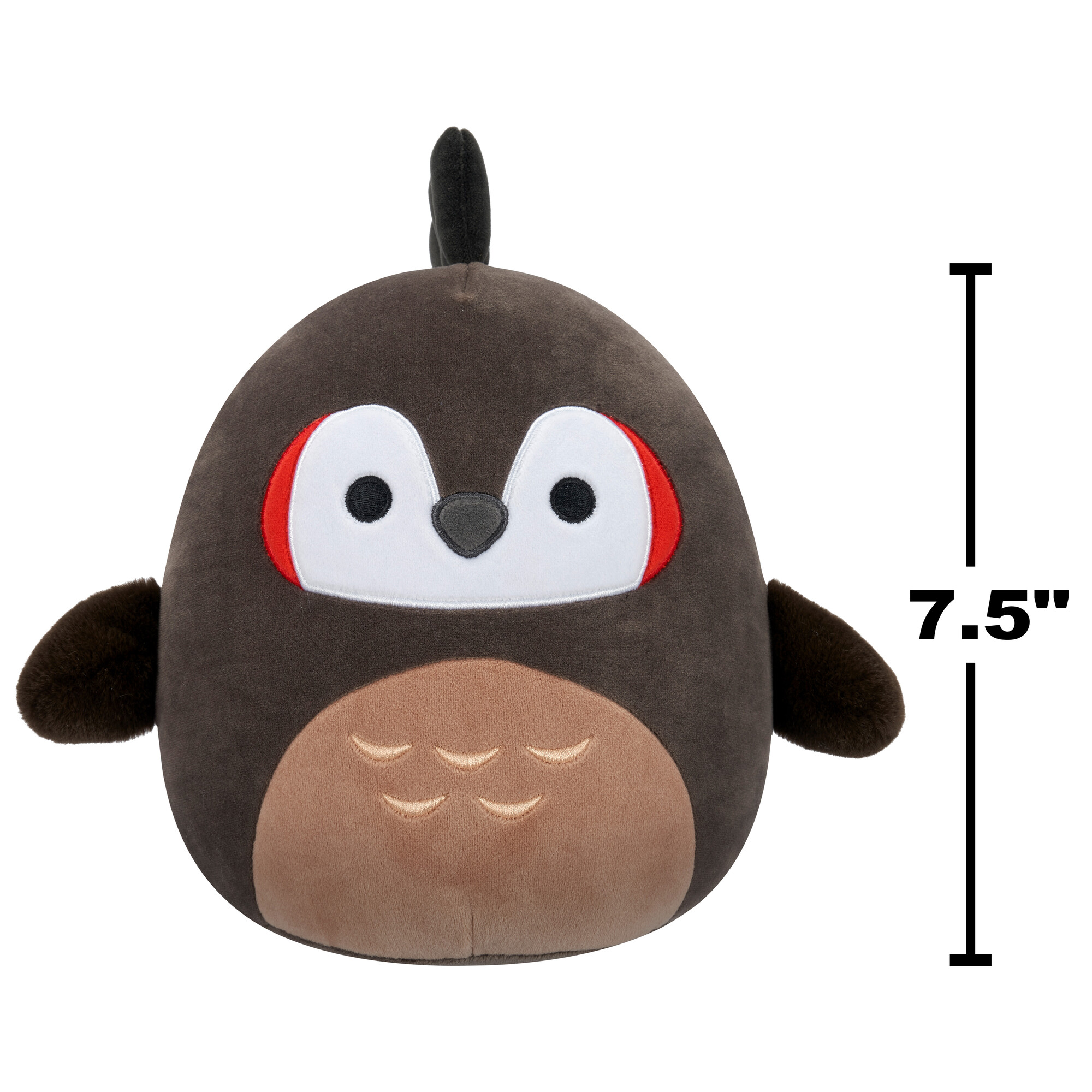 Игрушка мягкая Squishmallows Коричневый пингвиненок - фото 8