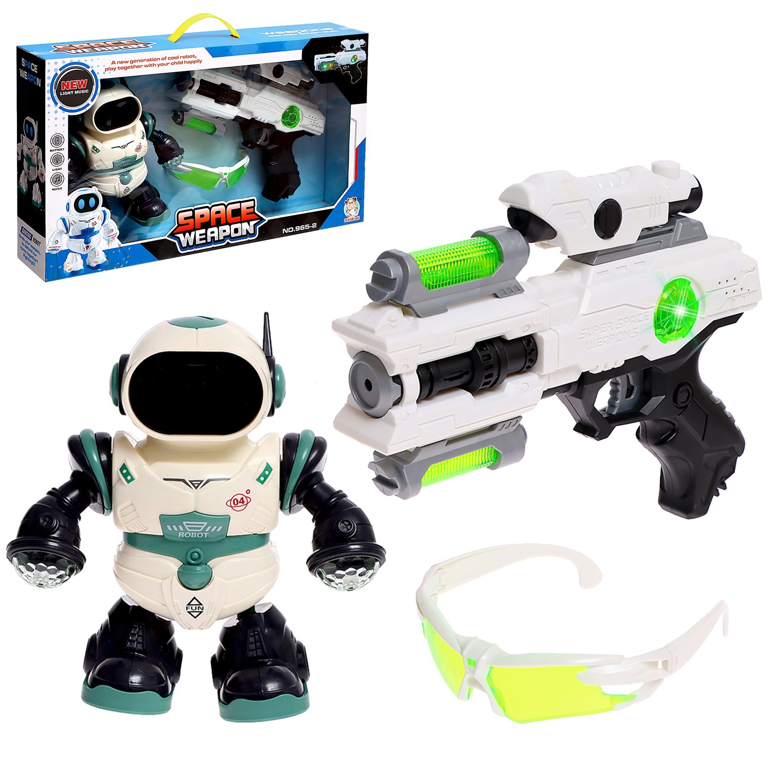 Игрушка WOOW TOYS набор Космический герой 3 предм. - фото 1