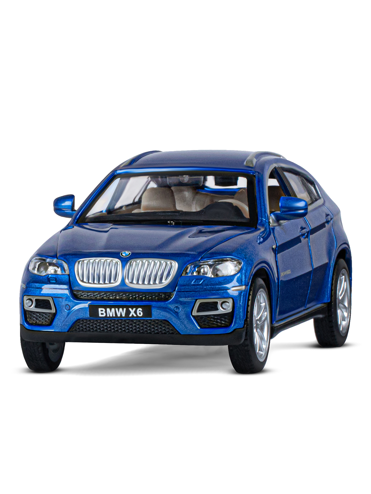 Внедорожник АВТОпанорама BMW X6 1:32 JB1251394 - фото 10