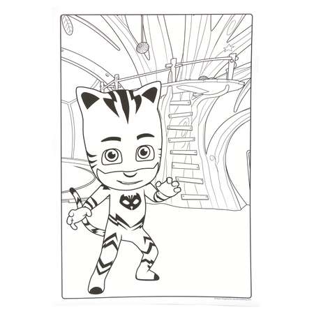 Раскраска CRAYOLA Герои в масках с наклейками 100 шт