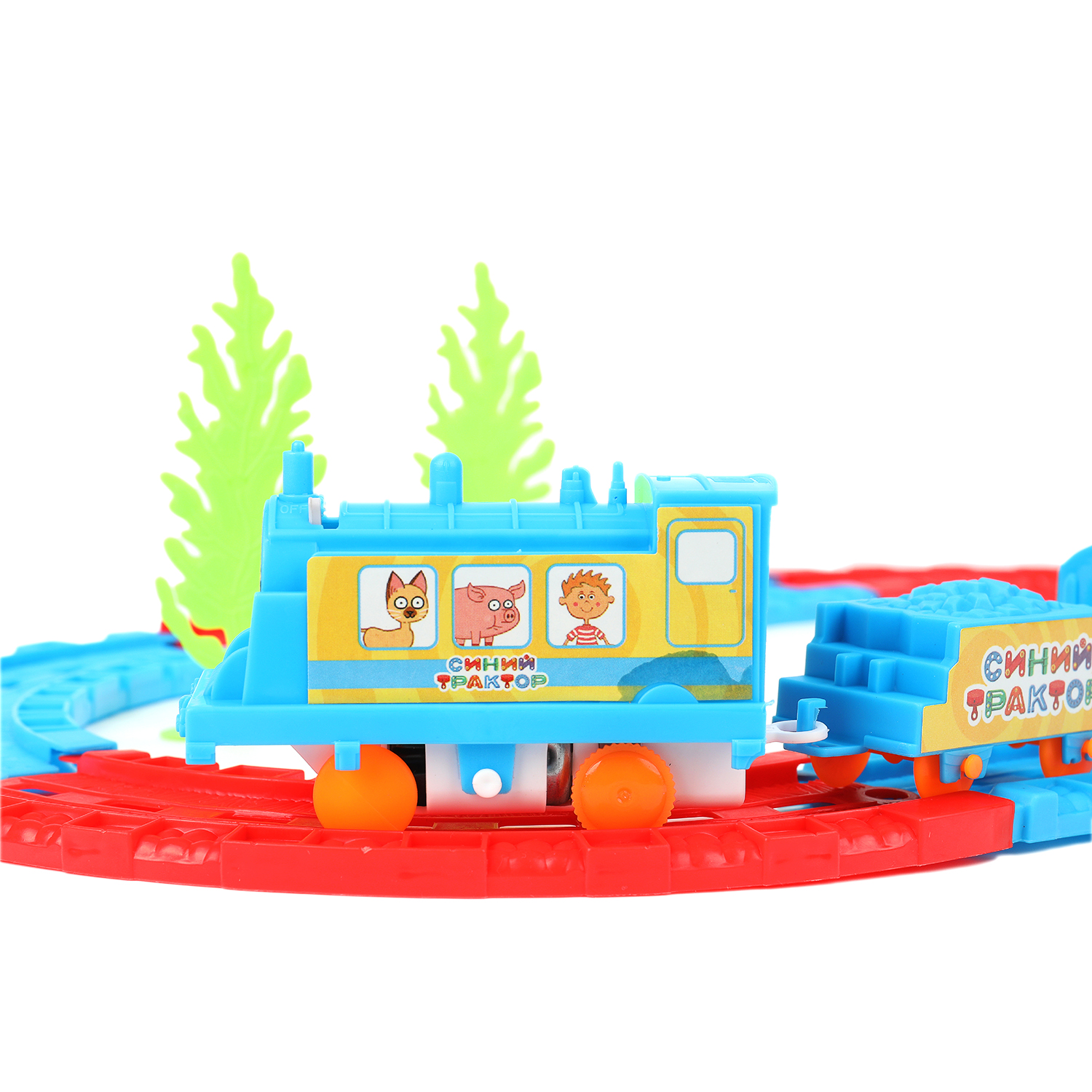 Набор железнодорожный Технодрайв 118 см 394277 - фото 5