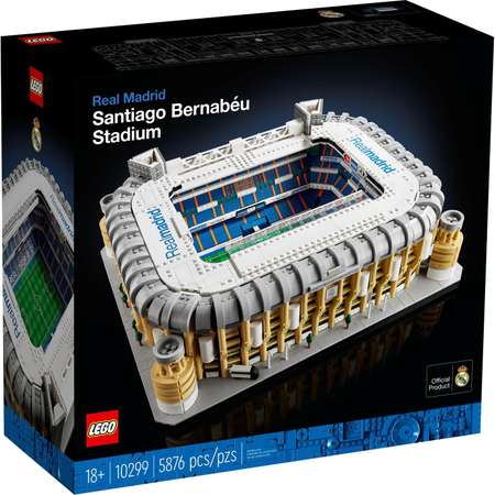 Конструктор LEGO Icons Стадион Сантьяго Бернабеу блочный