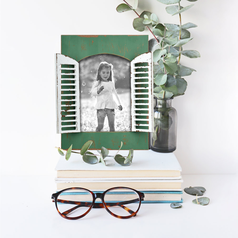 Фоторамка Qwerty со ставнями 19х25х2 см мдф 65842 - фото 2