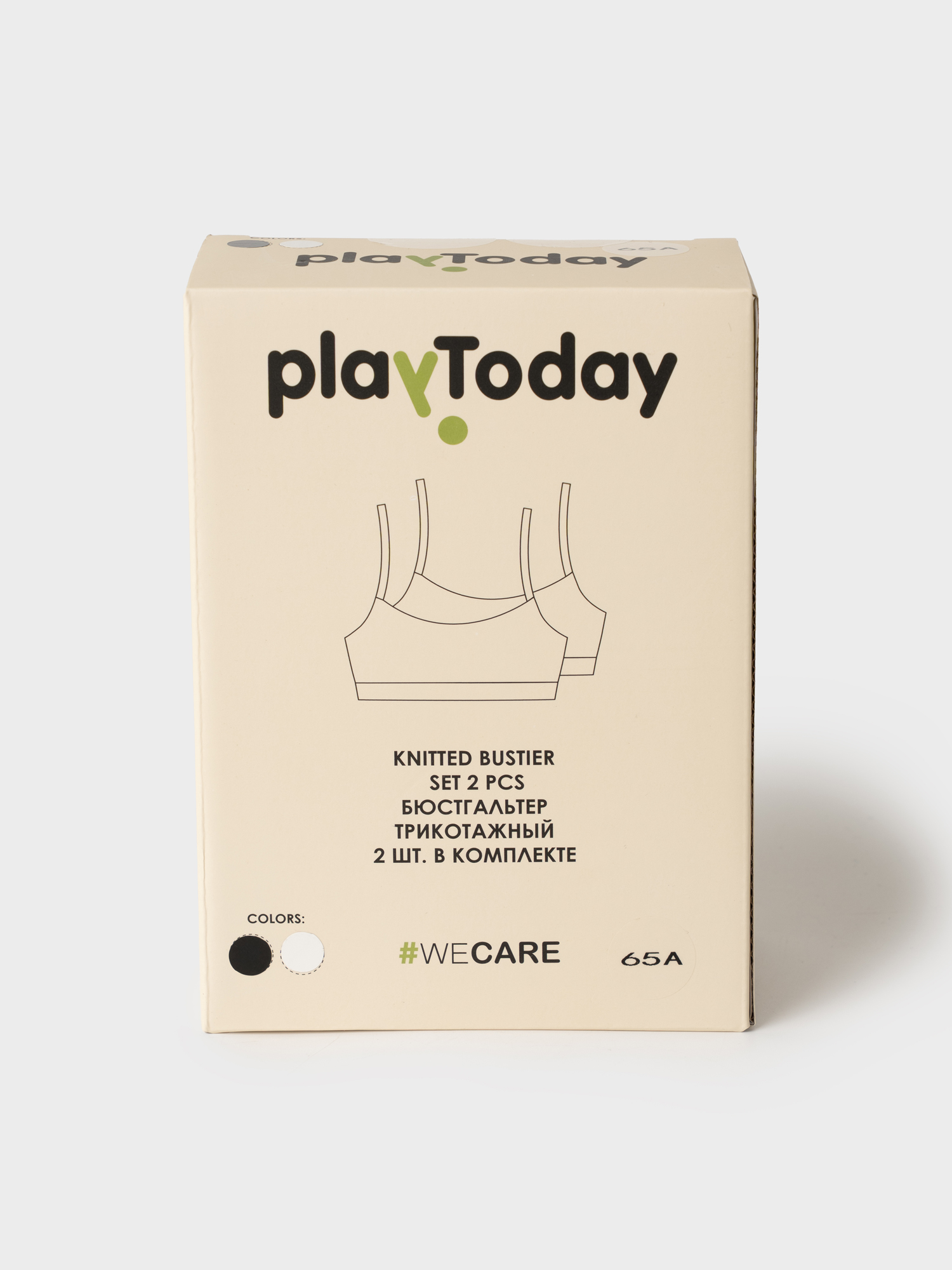 Топ-бра 2 шт PlayToday 22527349 - фото 3