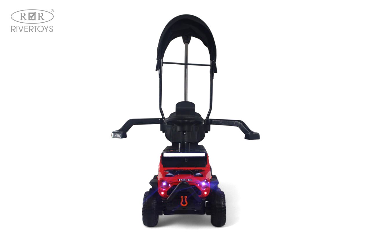 Электромобиль RIVERTOYS G009GG-RED С пультом ДУ - фото 9