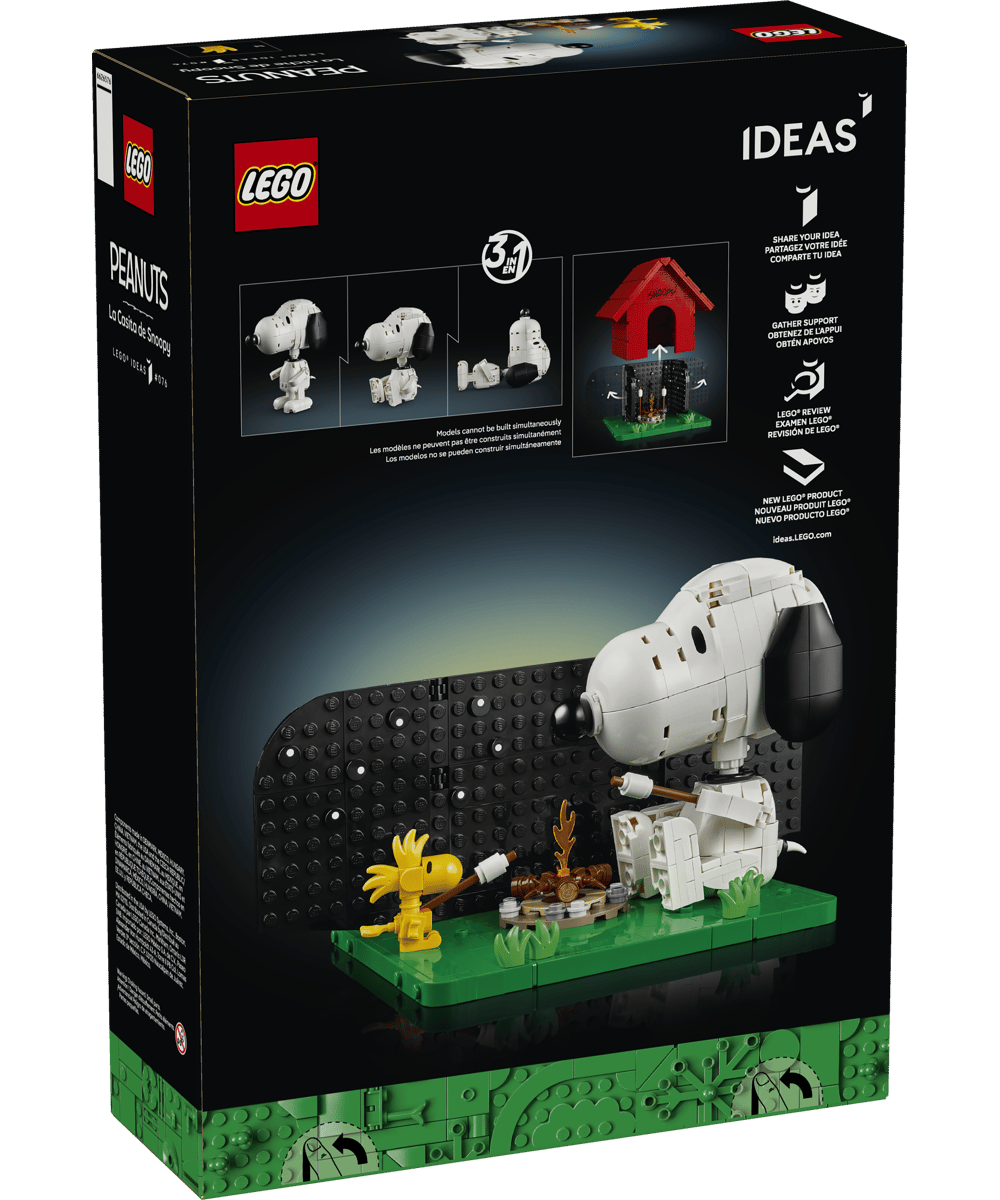 Конструктор LEGO Ideas Собачья будка Снупи 964 дет. - фото 9