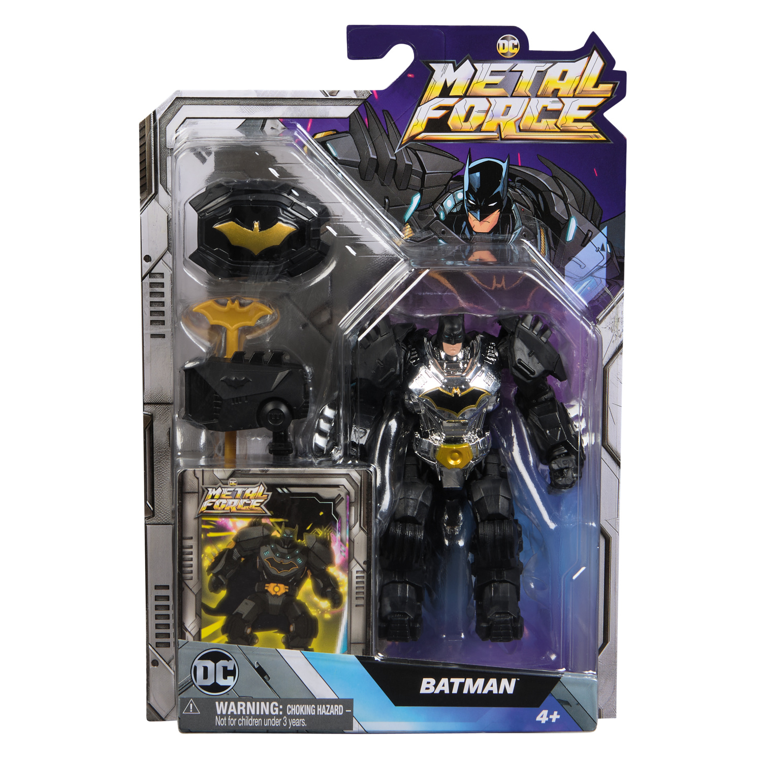 Фигурка Batman Metal Force в ассортименте - фото 7
