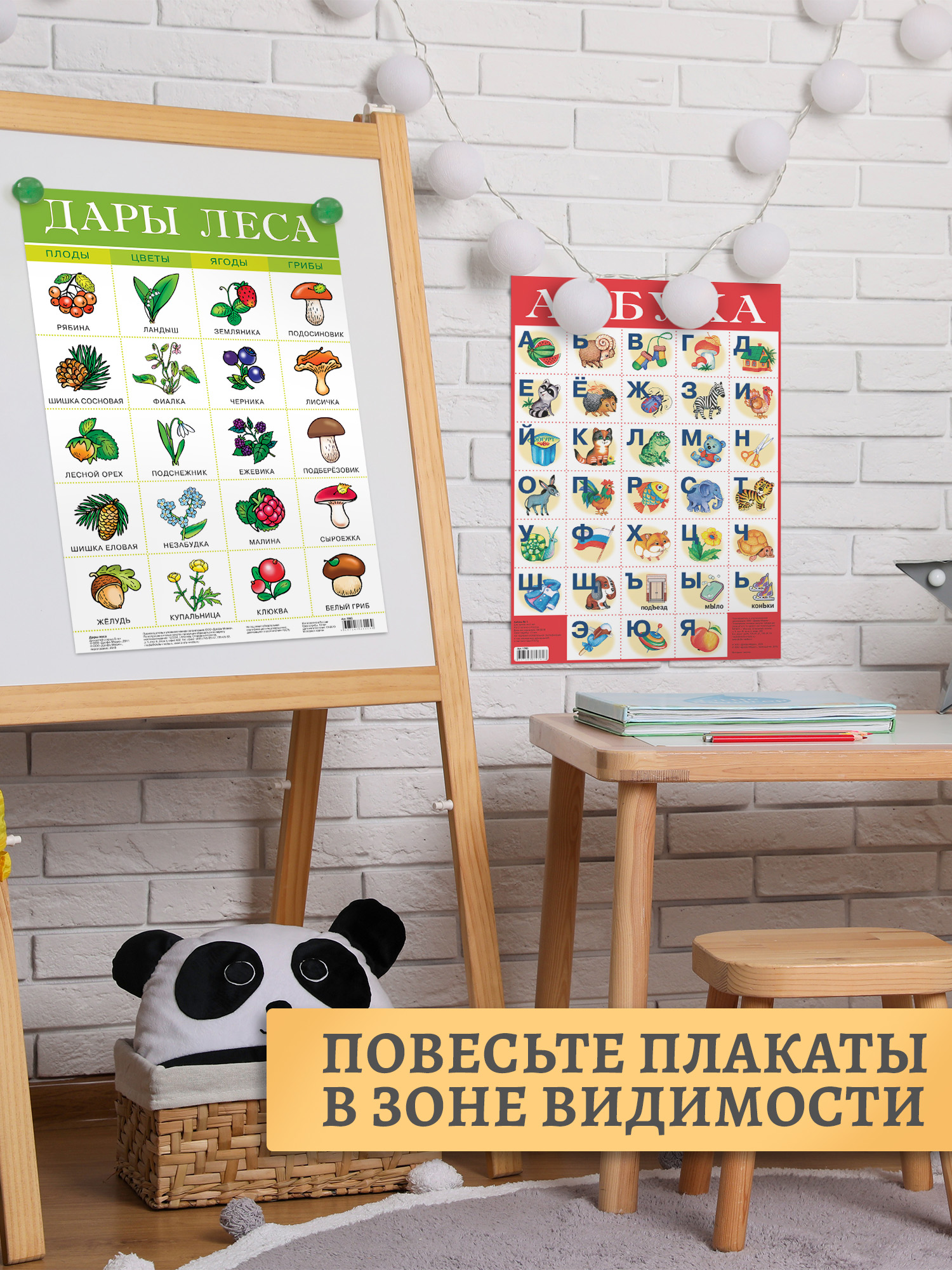 Набор обучающих плакатов Дрофа-Медиа Возраст 4-5 лет 10 видов 3961 - фото 5