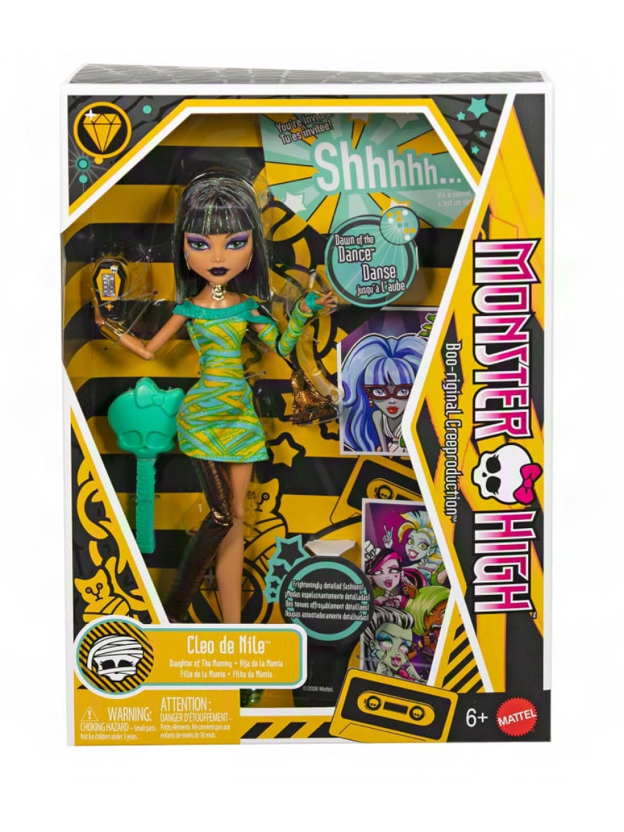 Кукла модельная Monster High Dawn of Dance Клео де Нил высота 27 см JKM47 - фото 4