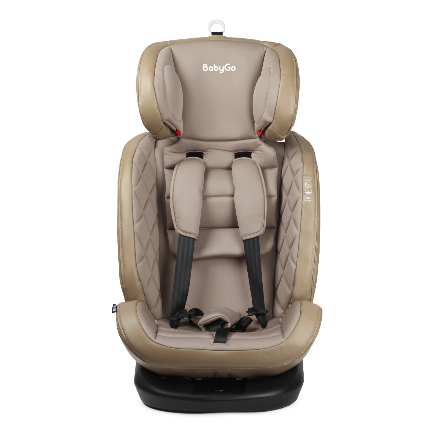 Автокресло BabyGo Multi-Stage New Isofix 0+/1/2/3 (0-36 кг) бежевый - фото 12