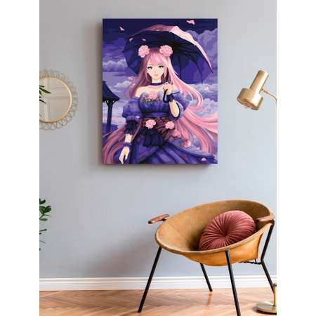 Картина по номерам Art on Canvas Прогулка под зонтом в ассортименте