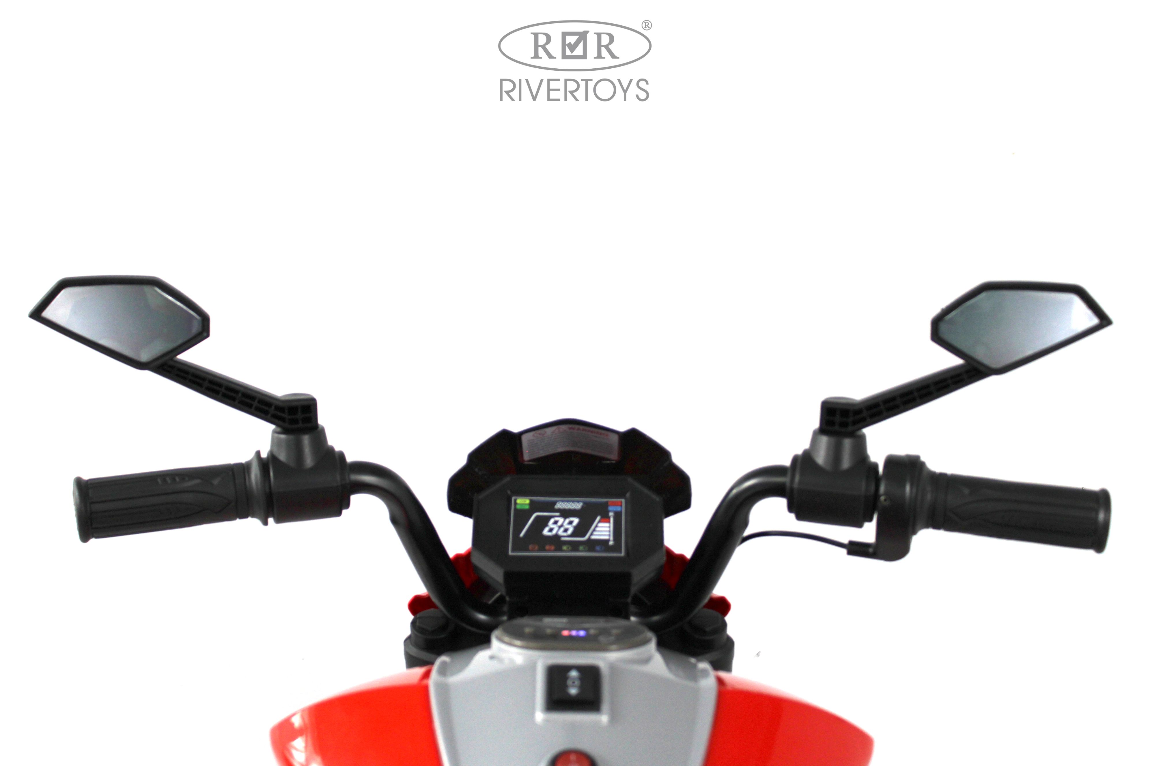 Электромобиль RIVERTOYS C111MC-RED - фото 7