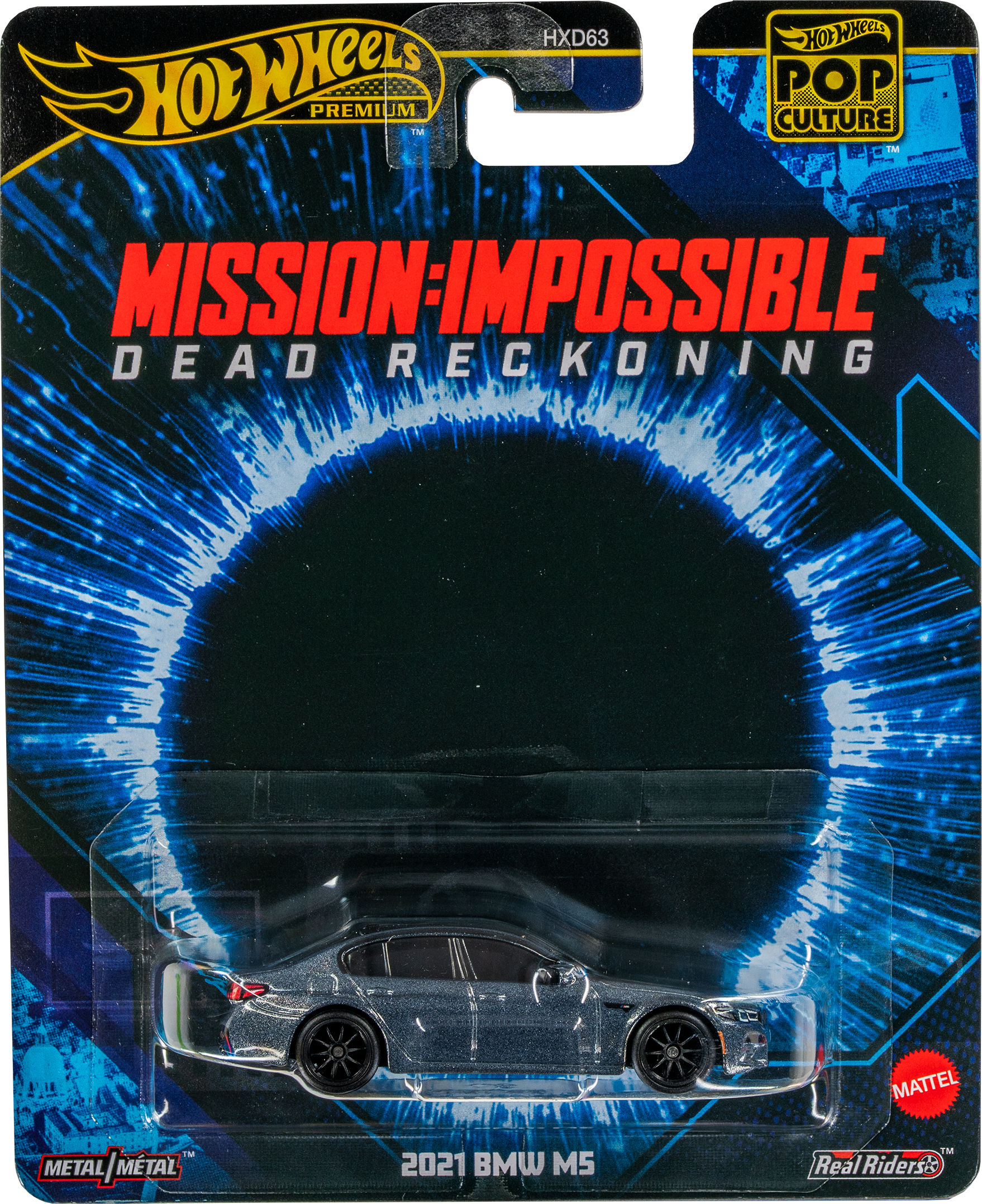 Автомобиль Hot Wheels BMW M5 2021 1:64 HXD63-JBL58 - фото 1