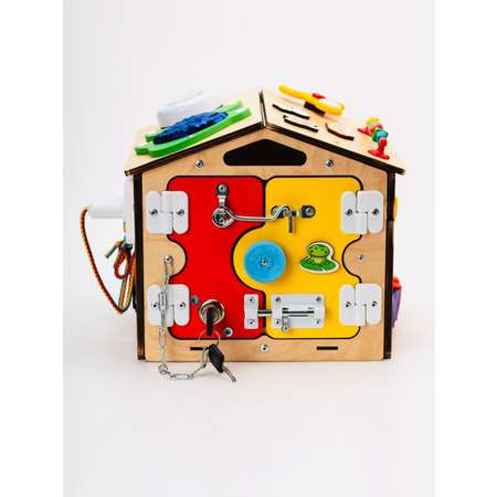 Игрушка KimToys бизиборд Домик